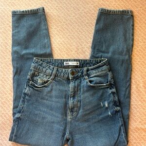 Zara Blue Denim Jeans